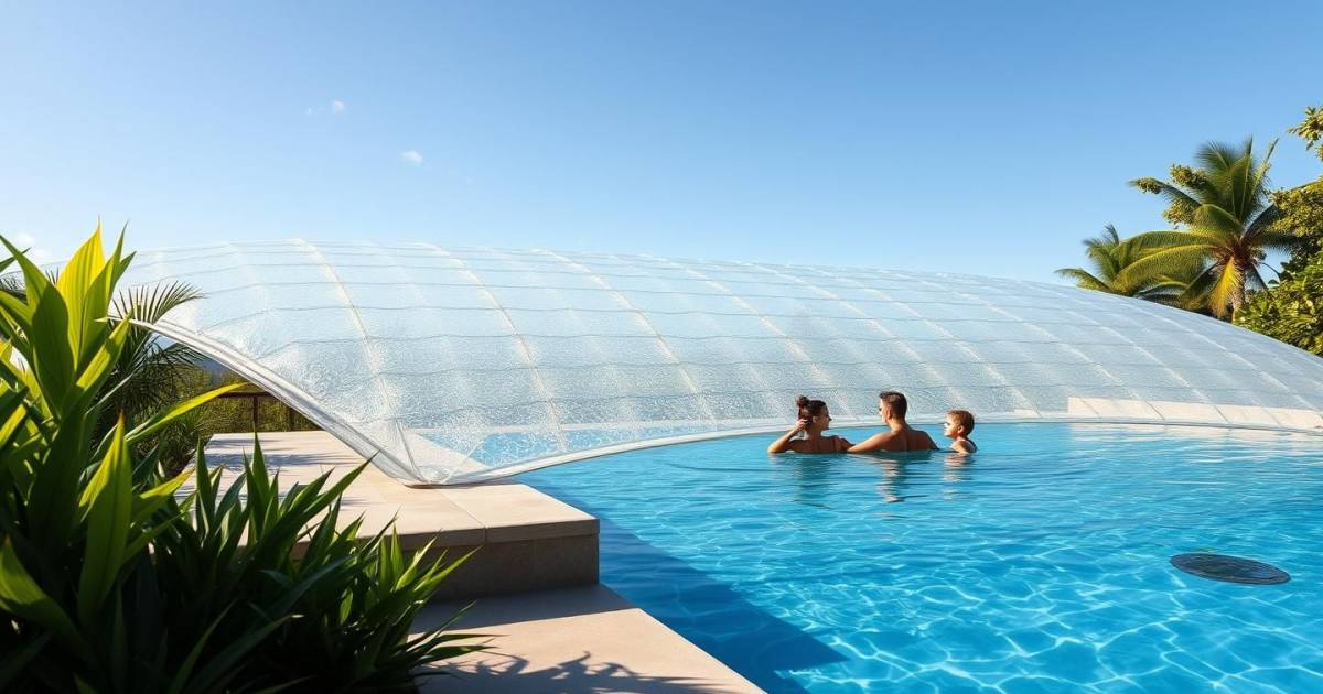 Économie d'énergie et protection optimale : Les bulles isothermes révolutionnent les piscines en 2025