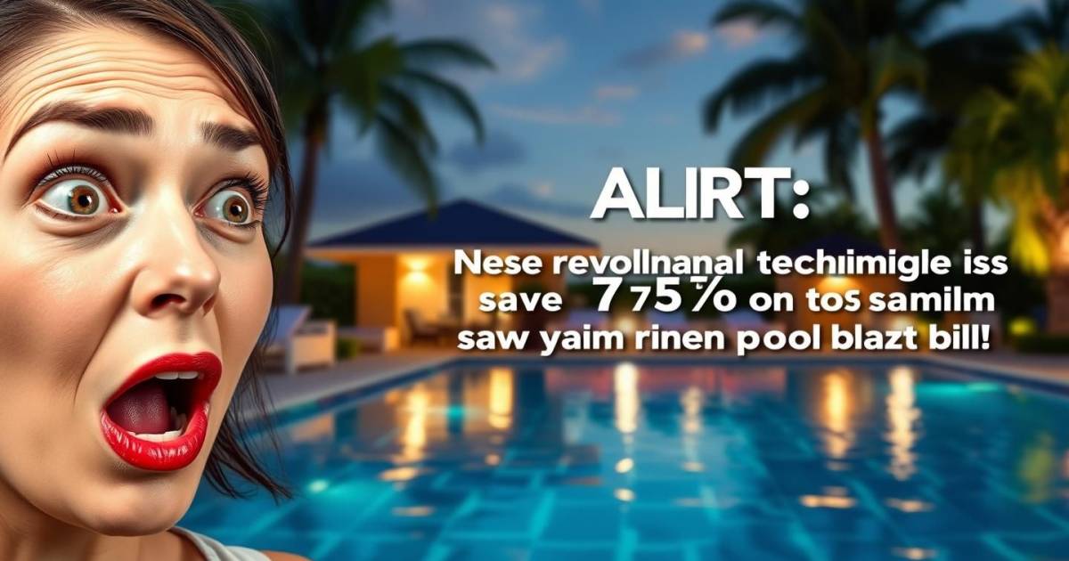 ALERTE : La nouvelle technique révolutionnaire pour économiser 75% sur votre facture de chauffage piscine cet été 2025 !