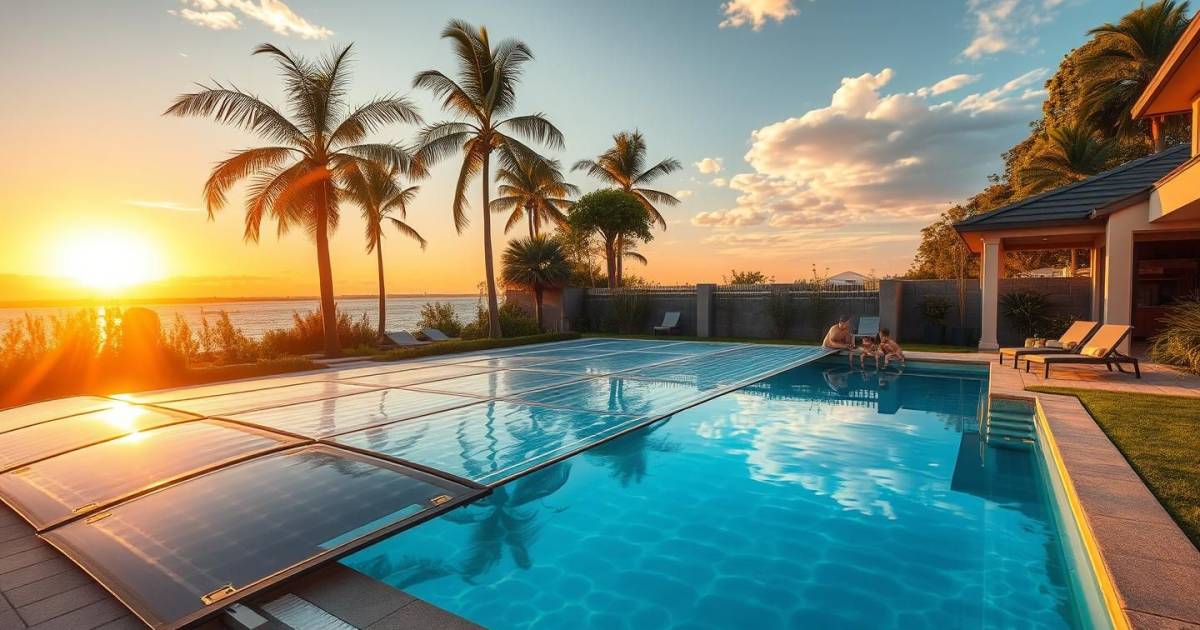 La révolution des bulles solaires : Comment les nouvelles bâches connectées optimisent la température de votre piscine en 2025