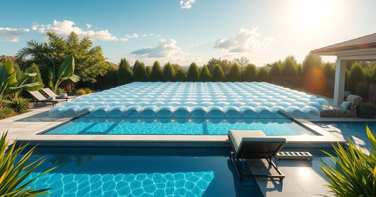 La révolution des bulles solaires : Comment les nouvelles bâches intelligentes transforment votre piscine en centrale énergétique en 2025