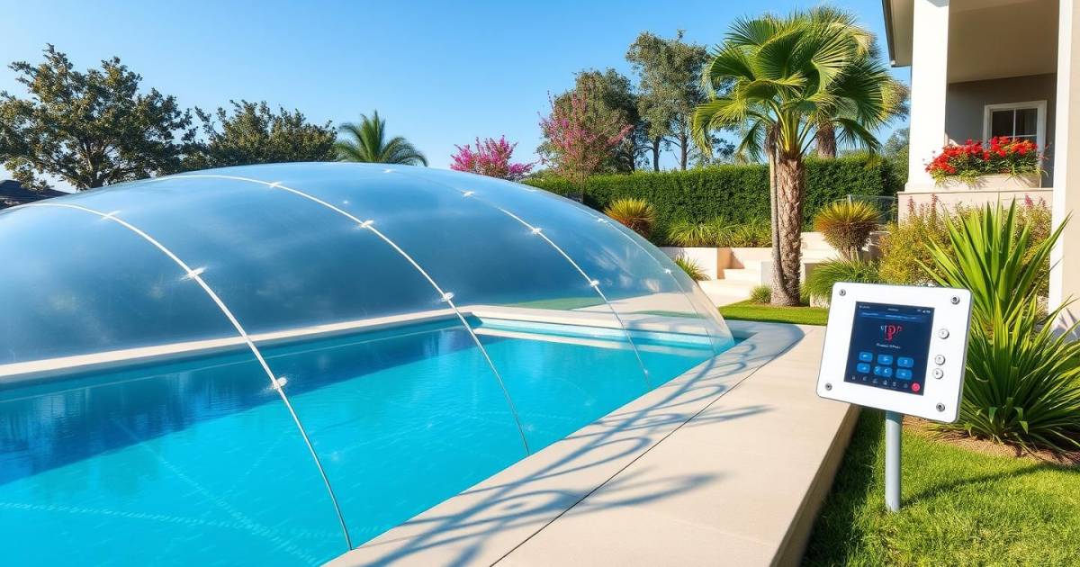 Les bâches à bulles connectées en 2025 : la révolution intelligente pour votre piscine