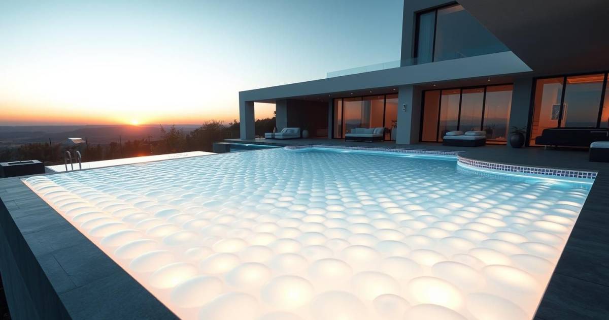 Les couvertures à bulles connectées en 2025 : quand l'intelligence artificielle optimise la température de votre piscine
