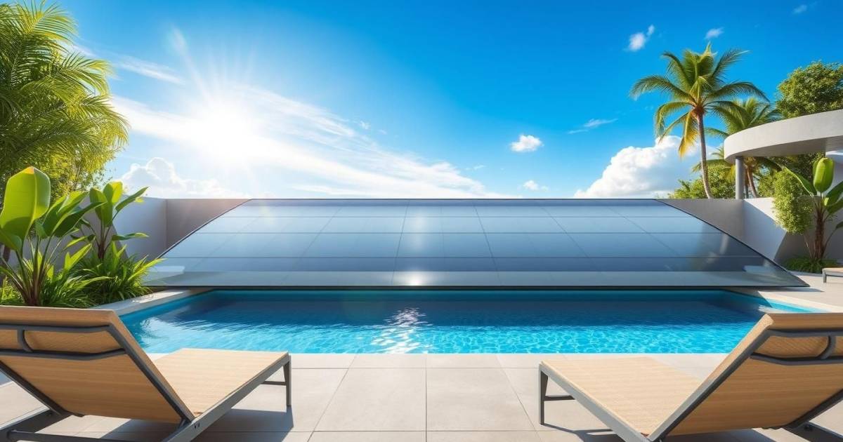 Les couvertures solaires connectées en 2025 : la révolution intelligente pour votre piscine