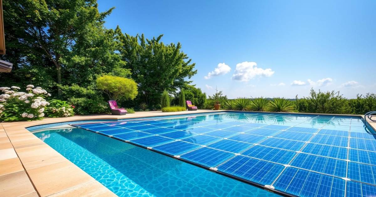 Les nouvelles bâches à bulles photovoltaïques : protégez et chauffez votre piscine écologiquement en 2025