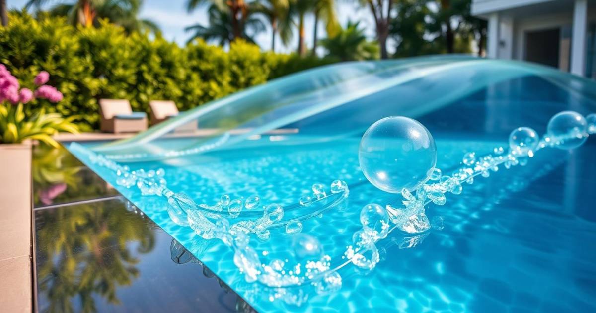 Les nouvelles bulles thermiques transparentes pour piscine : révolution écologique et esthétique en 2025
